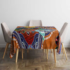 Custom NAIDOC Week 2024 GWS Giants Tablecloth Australia Aboriginal Dot Painting