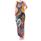 Custom NAIDOC Week 2024 GWS Giants Tank Maxi Dress Australia Aboriginal Dot Painting