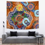 Custom NAIDOC Week 2024 GWS Giants Tapestry Australia Aboriginal Dot Painting