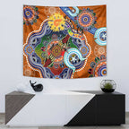 Custom NAIDOC Week 2024 GWS Giants Tapestry Australia Aboriginal Dot Painting