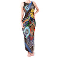 Custom NAIDOC Week 2024 Hawthorn Hawks Tank Maxi Dress Australia Aboriginal Dot Painting