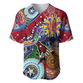Custom NAIDOC Week 2024 Melbourne Demons Baseball Jersey Australia Aboriginal Dot Painting