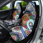Custom NAIDOC Week 2024 North Melbourne Kangaroos Car Seat Cover Australia Aboriginal Dot Painting
