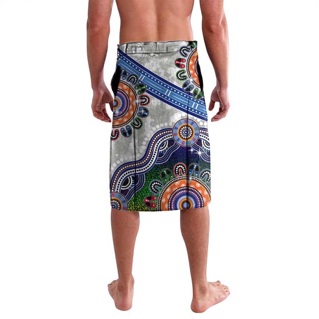 Custom NAIDOC Week 2024 North Melbourne Kangaroos Lavalava Australia Aboriginal Dot Painting