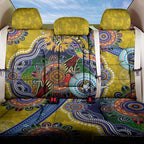 Custom NAIDOC Week 2024 Richmond Tiger Back Car Seat Cover Australia Aboriginal Dot Painting