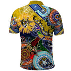 Custom NAIDOC Week 2024 Richmond Tiger Polo Shirt Australia Aboriginal Dot Painting