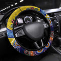 NAIDOC Week 2024 Richmond Tiger Steering Wheel Cover Australia Aboriginal Dot Painting