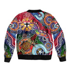 Custom NAIDOC Week 2024 St Kilda Saints Bomber Jacket Australia Aboriginal Dot Painting