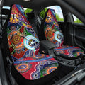 Custom NAIDOC Week 2024 St Kilda Saints Car Seat Cover Australia Aboriginal Dot Painting