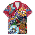 Custom NAIDOC Week 2024 St Kilda Saints Family Matching Mermaid Dress and Hawaiian Shirt Australia Aboriginal Dot Painting