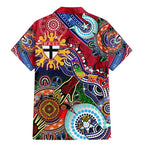Custom NAIDOC Week 2024 St Kilda Saints Family Matching Mermaid Dress and Hawaiian Shirt Australia Aboriginal Dot Painting