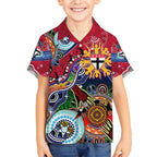 Custom NAIDOC Week 2024 St Kilda Saints Hawaiian Shirt Australia Aboriginal Dot Painting
