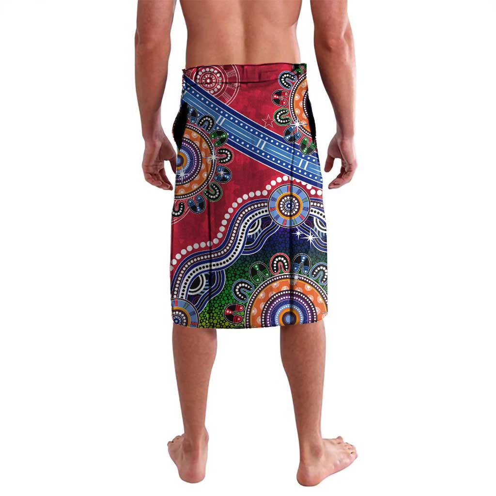 Custom NAIDOC Week 2024 St Kilda Saints Lavalava Australia Aboriginal Dot Painting