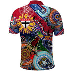 Custom NAIDOC Week 2024 St Kilda Saints Polo Shirt Australia Aboriginal Dot Painting