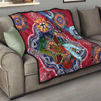 Custom NAIDOC Week 2024 St Kilda Saints Quilt Australia Aboriginal Dot Painting