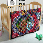 Custom NAIDOC Week 2024 St Kilda Saints Quilt Australia Aboriginal Dot Painting