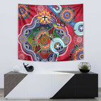 Custom NAIDOC Week 2024 St Kilda Saints Tapestry Australia Aboriginal Dot Painting