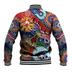 Custom NAIDOC Week 2024 Sydney Swans Baseball Jacket Australia Aboriginal Dot Painting