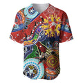 Custom NAIDOC Week 2024 Sydney Swans Baseball Jersey Australia Aboriginal Dot Painting