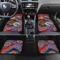 Custom NAIDOC Week 2024 Sydney Swans Car Mats Australia Aboriginal Dot Painting
