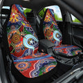 Custom NAIDOC Week 2024 Sydney Swans Car Seat Cover Australia Aboriginal Dot Painting