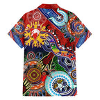 Custom NAIDOC Week 2024 Sydney Swans Hawaiian Shirt Australia Aboriginal Dot Painting