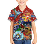 Custom NAIDOC Week 2024 Sydney Swans Hawaiian Shirt Australia Aboriginal Dot Painting