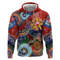 Custom NAIDOC Week 2024 Sydney Swans Hoodie Australia Aboriginal Dot Painting