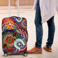 Custom NAIDOC Week 2024 Sydney Swans Luggage Cover Australia Aboriginal Dot Painting