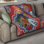 Custom NAIDOC Week 2024 Sydney Swans Quilt Australia Aboriginal Dot Painting