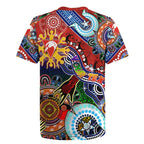 Custom NAIDOC Week 2024 Sydney Swans Rugby Jersey Australia Aboriginal Dot Painting