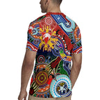 Custom NAIDOC Week 2024 Sydney Swans Rugby Jersey Australia Aboriginal Dot Painting
