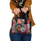 Custom NAIDOC Week 2024 Sydney Swans Shoulder Handbag Australia Aboriginal Dot Painting