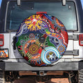 Custom NAIDOC Week 2024 Sydney Swans Spare Tire Cover Australia Aboriginal Dot Painting