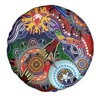 Custom NAIDOC Week 2024 Sydney Swans Spare Tire Cover Australia Aboriginal Dot Painting