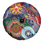 Custom NAIDOC Week 2024 Sydney Swans Spare Tire Cover Australia Aboriginal Dot Painting
