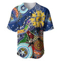 Custom NAIDOC Week 2024 West Coast Eagles Baseball Jersey Australia Aboriginal Dot Painting