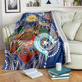 Custom NAIDOC Week 2024 West Coast Eagles Blanket Australia Aboriginal Dot Painting