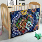 Custom NAIDOC Week 2024 West Coast Eagles Quilt Australia Aboriginal Dot Painting