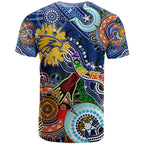 Custom NAIDOC Week 2024 West Coast Eagles T Shirt Australia Aboriginal Dot Painting
