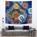 Custom NAIDOC Week 2024 West Coast Eagles Tapestry Australia Aboriginal Dot Painting