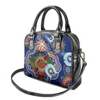 Custom NAIDOC Week 2024 Western Bulldogs Shoulder Handbag Australia Aboriginal Dot Painting