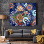 Custom NAIDOC Week 2024 Western Bulldogs Tapestry Australia Aboriginal Dot Painting