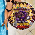 NAIDOC Week 2024 Broncos Beach Blanket Mascot Rugby