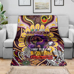 NAIDOC Week 2024 Broncos Blanket Mascot Rugby