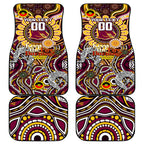 NAIDOC Week 2024 Broncos Car Mats Mascot Rugby