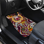 NAIDOC Week 2024 Broncos Car Mats Mascot Rugby