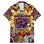 Custom NAIDOC Week 2024 Broncos Family Matching Mermaid Dress and Hawaiian Shirt Mascot Rugby