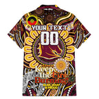 Custom NAIDOC Week 2024 Broncos Family Matching Mermaid Dress and Hawaiian Shirt Mascot Rugby