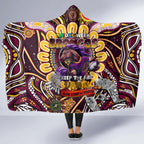 NAIDOC Week 2024 Broncos Hooded Blanket Mascot Rugby